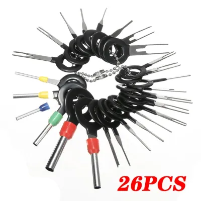 26/39 PCS Car Terminal Removal Tool Puller Wire Plug Release Pin Connector Extracto