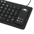 (VMEW) 103Keys Silicon Keyboard Russian Layout USB Interface Keyboard ...