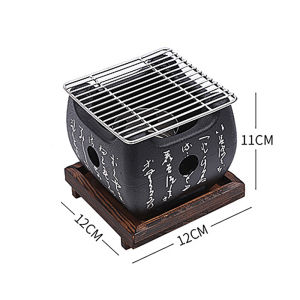 BBQ Grill Japanese charcoal barbecue grills aluminum alloy indoor outdoor barbecue stove