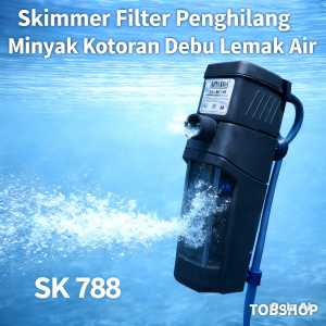 ARMADA AR SK788 SKIMMER Pompa Filter Minyak Kotoran Air Aquarium Ikan