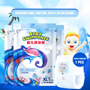 Mumystation 1Pcs Disposable Baby Kids Waterproof Leakproof Swimming Diaper SwimPants Lampin Renang Bayi Popok renang bayi tahan air
