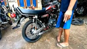 knalpot Rx king kolong Python Chrume cacing super garing  istimewa ABRT20