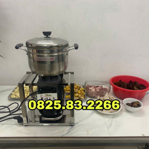 Nồi xay đa năng inox xay thịt gia vị đánh ruốc tiện lợi