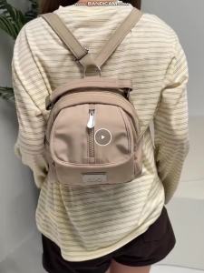 ALO Vertical Front FlapYoga Crossbody Bag Six Soft Pastel Nylon Leather Label Decor Fixed Short Handle Adjustable Solid Wide Strap Compact Daily Workout Sling Bag