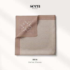 𝐒𝐄𝐄𝐍 𝐒𝐄𝐈𝐀 𝐂𝐎𝐋𝐋𝐄𝐂𝐓𝐈𝐎𝐍 Hijab Bawal Printed Bidang 45 115cm x 115cm Premium Cotton Voile Kualiti Tinggi Tak Berbulu