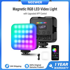 NEEWER RGB62 Đèn LED video RGB từ tính với điều khiển APP nâng cấp CRI97+ 2500K-8500K