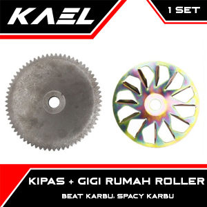 Kipas Gigi Rumah Roller Spacy Lama Old & Beat Karbu Karburator Gear Gir Roler Loler Set