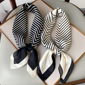 New Square Scarf Korean Sunscreen Scarf Female Flower Decoration Occupation Ins Elegant Temperament Scarf WJ1026-113