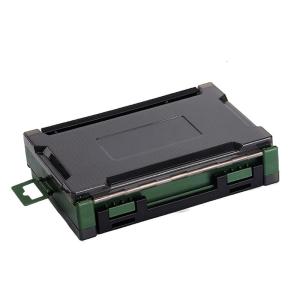 Portable Fishing Tackle Box Baits Container Fishing Lures Organizers Plastic Lures Sponge Storage Box Easy to Carry