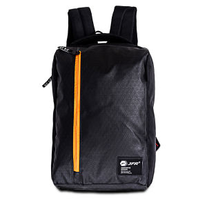 Ransel Laptop Tas Punggung Pria Wanita Dewasa Backpack Outdoor Bahan Polyester Tas Sekolah Kuliah Warna Hitam