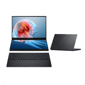 【2 Years ASUS Warranty】2025 ASUS Zenbook 14 Duo Laptop/ASUS Dual touch screen/ASUS Zenbook14 Dual Screen Laptop|ASUS Lingyao 14 Notebook Computer| Core Ultra9 185H/Ultra9 285H|14inch 2.8K 120Hz/UX8406M|Notebook| 32G 1TB |灵耀14 双屏 Computer PC