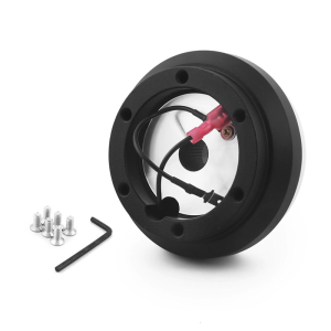 Replacement 110H Short Hub Adapter Quick Release with Screws and Hexagonal Key For Vehicles Aluminum Alloy Rubber Design