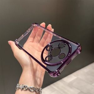 Ốp điện thoại cho Honor X9D X9C X9B 9D 9D 9C 9B 5G Trong Suốt Đầy Màu Sắc Mềm Mại Góc Túi Khí Chống Thả tấm dán bảo vệ ống kính Bìa Cho Honorx9D Honorx9C Honorx9B 5G