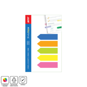 ASTAR Pvc Sticky Notes / 记号贴 P25 45MMX13MM (5padsx25sheets) (Price For 1 Pcs)