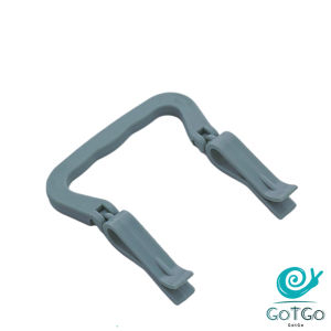 GotGo【มีสินค้าในสต๊อก】 1 ชิ้น คลิปติดถุงขยะ ที่ล๊อคปากถังอเนกประสงค์ ที่ติดถุงขยะกันลื่น Fixed clip