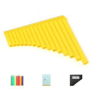 Light weight C Tone Pan Flute Chinese Traditional Musical Instrument Pan Pipes for Beginners with Clear Tone