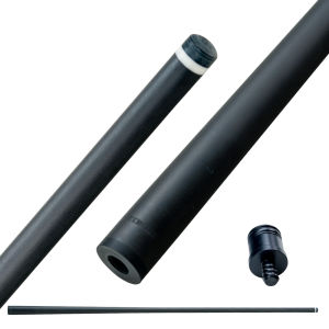 Zokue Carbon Fiber Shaft with Rdial Pin Joint 10.5mm 11.5 12.5mm Tip Professional Carbon Shaft for Pool Cue Stick