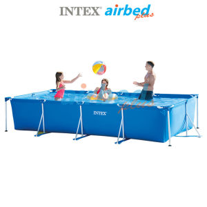 Intex สระเฟรมพูลสี่เหลี่ยม 4.5x2.2x0.84 ม. รุ่น 28273 + ของแถม จำนวน 1 ชิ้น