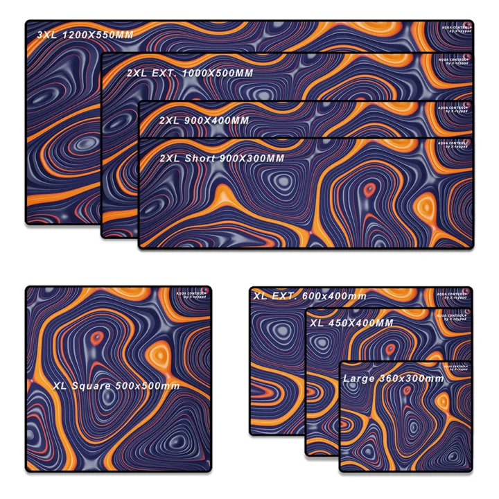 Xraypad Aqua Control Plus Gaming Mouse Pads Strata Series - AC+ ROB Strata/ Grey Strata - 360x300x4mm