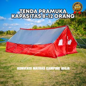 Tenda Pramuka Kapasitas 8-12 Orang