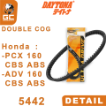 Vanbelt V Belt Fanbelt PCX ADV 160 CBS ABS K1Z Daytona Ultra Drive Belt 5442. 