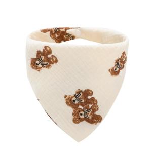 1PC Cute Baby Bandana Bibs Cotton Baby Feeding Bibs for Drooling and Teething Soft and Absorbent Burp Cloth