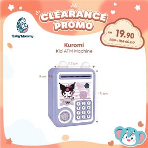 ClearanceBabymommyHousePiggyBankATMMachineChildrenCuteCoinPiggyBankBankforCoins&BankNoteTabungSimpana