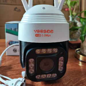 <Tặng thẻ xịn 64> Camera yoosee 5.0 mpx hình ảnh sắc nét xem đêm full màu chống nước tốt đàm thoại 2 chiều góc quay rông dễ cài đặt và sử dụng
