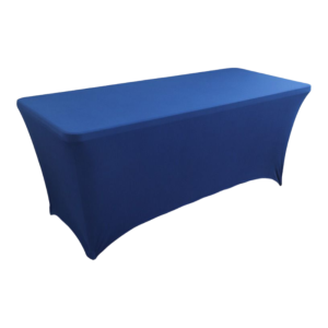 INVADER Universal High Stretch Tablecloth Elastic Washable Rectangular Table Cloth Black 4/6FT Bed Cover Wedding Party