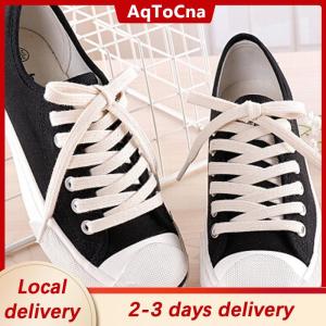 [COD] AqToCna Ship within 24 hours 1Pair 100CM 120CM 140CM 160CM Cotton Thick Flat Shoelace Sports Casual Shoe Lace