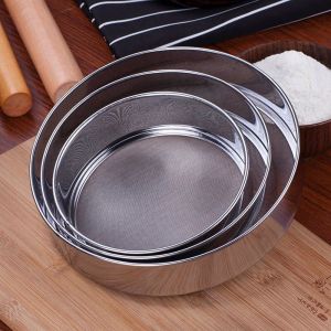 BY733 Tempat ayak tepung mini Saringan Tepung Stainless