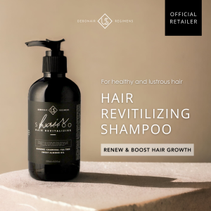 Ubersuave Debonair Regimens Hair Revitalizing Shampoo with Ginseng + Sweet Almond 250ml