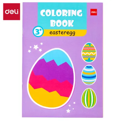 Deli Buku Mewarnai Ekstra Besar / Coloring Book 16 Macam Gambar EN0XX