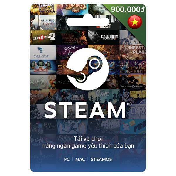 | Giao Hàng Trong 3 Phút | Thẻ Steam Wallet Việt Nam (VN) | Lazada.vn