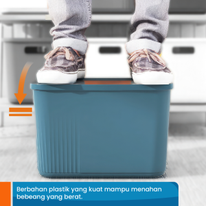ORANGE Tempat Penyimpanan Serbaguna Kotak Penyimpanan Barang - Storage Box Keranjang Penyimpanan