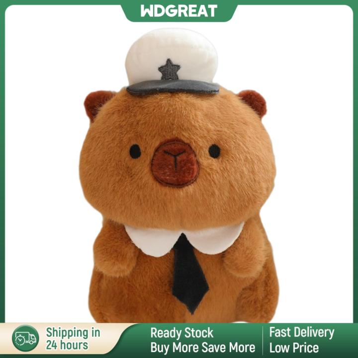 WDGREAT Capybara Plush Toy Cute Capybara Stuffed Animal Claw Machine ...