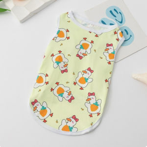 Áo ba lỗ Chó Mèo bằng vải thun co giãn 4 chiều - Hara Pet Store