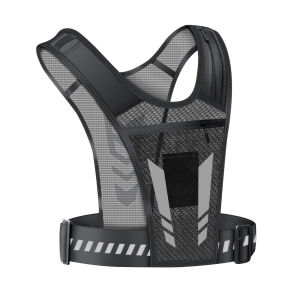 GOUNOD Outdoor Sports Chest Bag Breathable Large Capacity Reflective Backpack Suitable for Cycling and Night Running