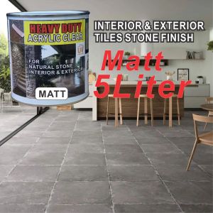 5L Stamped Concrete ACRYLIC Paint ( HEAVY DUTY ) CAT LANTAI BATU CEMENT COP CEMENT COLOUR 5LITER STC