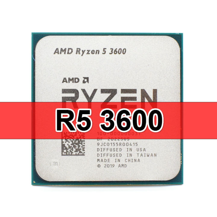 AMD Ryzen 3600 R5 3600 Processor GHz 32M Cache Six Core Twelve  Threads 7NM 65W 100-000000031 Socket AM4 Lazada PH