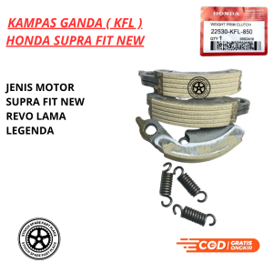 MANGKOK GANDA KFL HONDA SUPRA FIT NEW / LEGENDA / REVO LAMA / KFL / WEIGHT PRIM CLUTCH