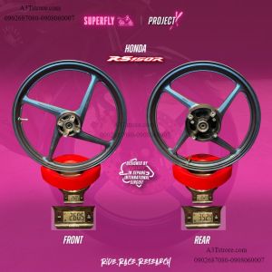 MÂM 4 CÂY PURPLE -2023 DESIGN SUPERFLY PROJECT-X 4 LEG xe máy exciter EX135 EX10 EX150 WINNER LC135 YZR15 RS150 SPORT RIM