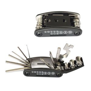 Bộ lục giác đa năng 16 chi tiết  tiện gọn mang theo sửa xe đạp thể thao .
