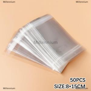 [COD] Millennium 50 cái thẻ kẹp tóc màu trắng đính Thẻ cung hiển thị Thẻ các tông đóng gói giấy