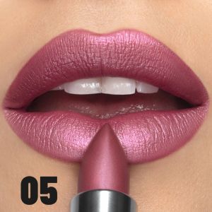 NEMOPH Waterproof Pearlescent Lipstick Glitter Matte Lip Glaze Non-stick Cup Metallic Lipstick Women