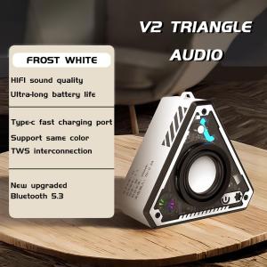 🎶ลำโพงบลูทูธ🎶ลำโพงขนาดเล็ก V2 ลำโพงบลูทูธไร้สาย เบสแน่น พกพาง่ายจับคู่ลำโพง ซับวูฟเฟอร์ไร้สาย Bluetooth Speaker ลำโพงบลูทูธ ลำโพงพกพา ลำโพงเบส กำลังไฟสูงลำโพงสเตอริโอ รองรับ USB ลำโพงกลางแจ้ง แบบพกพากันน้ำ