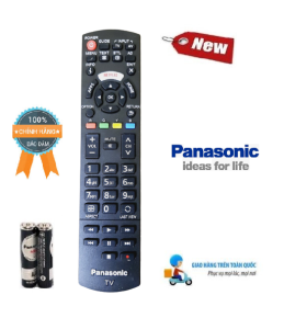 Điều khiển tivi Pa_na_so_nic hàng chính hãng theo TV 100% Tặng kèm Pin