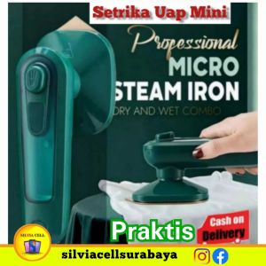 Strika Setrika Uap Mini Steamer Pakaian Baju Laundry Travel Portable