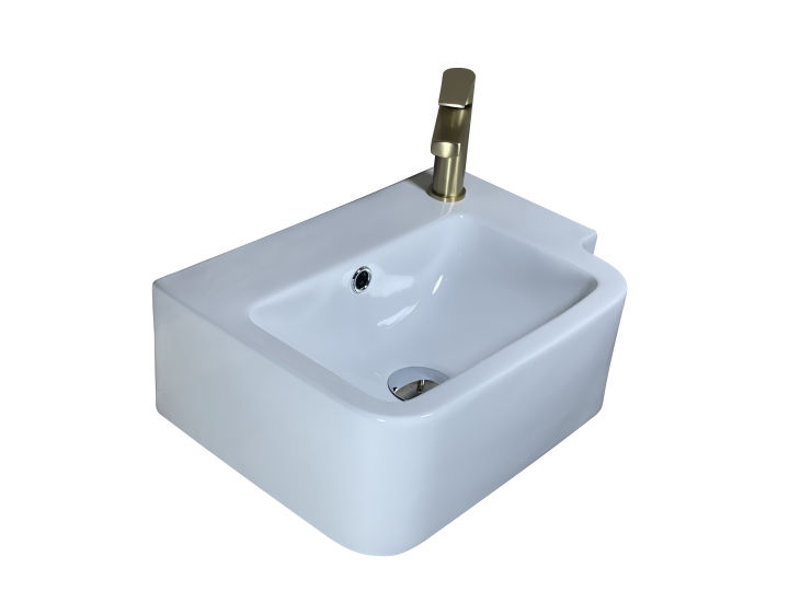 Mini Wall-Hung Wash Basin Ceramic Sinks Small Bathroom Sinks/Wash Basin ...