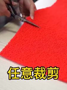 【Ship in 24H】Free shippingHeavy Dust Removal Door Mat Entrance Carpet Rug PVC Outdoor Anti Slip Floor Mat Waterproof Silk Loop Dust-proof Doormat